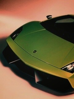 Зеленый Ламбо обои