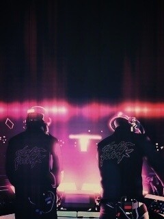 Концерт Daft Punk обои