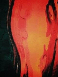 Абстрактное в бутылочном стекле обои