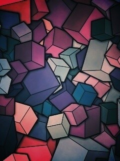 Кубики обои