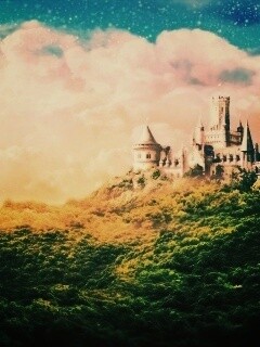 Волшебный замок обои