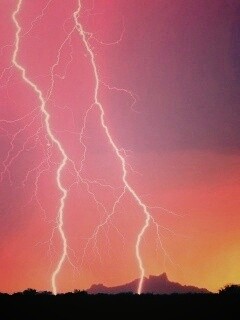 Двойная молния обои