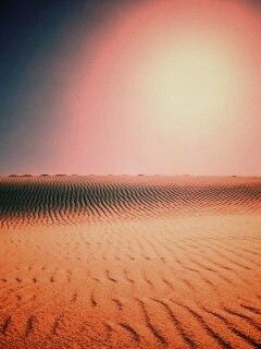 Пустыня до горизонта обои