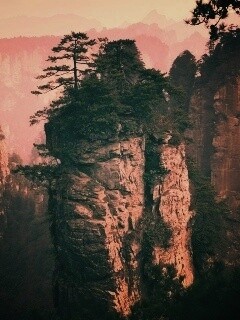 Неприступная скала обои