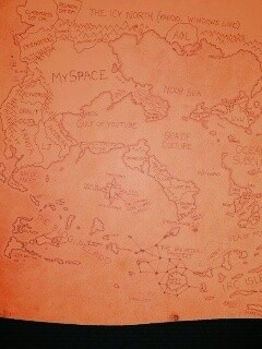 Карта интернета обои