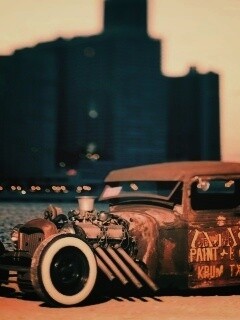 Ретро пикап обои