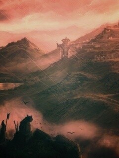 Пейзаж из Dragon Age 2 обои