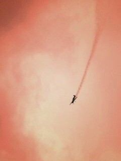 Падающий самолёт обои