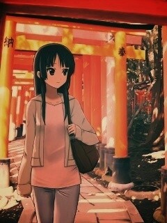 Акияма Мио обои