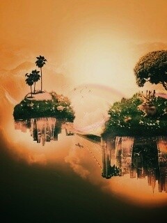 Парящие острова обои