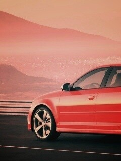 Ауди RS3 вид сзади обои