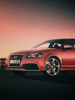 Фотосессия Audi RS3 на треке обои