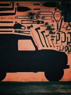 Типичный гараж обои