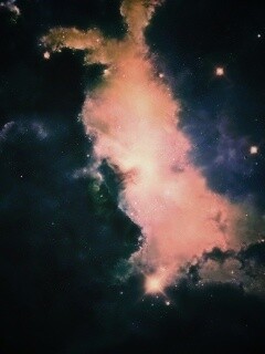 Туманность в далёком космосе обои