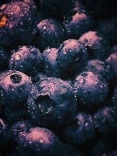 Свежая черника обои