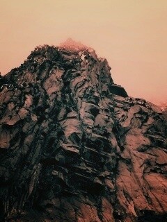 Отвесная скала обои