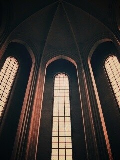 Готический свод обои