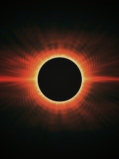Солнецное затмение обои