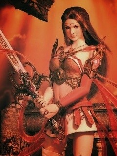 Красный доспех обои