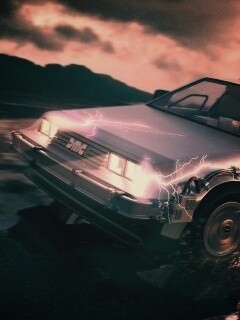 Машина времени обои