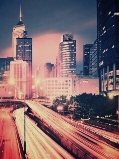 Огни Гонконга обои