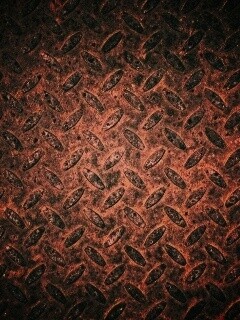 Ржавый перфорированный стальной лист обои