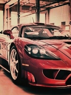 Суперкар бордового цвета обои