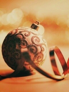 Елочная игрушка обои