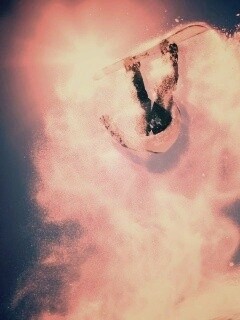 Прыжок на сноуборде обои