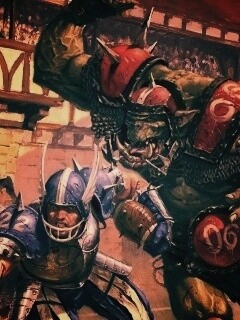 Игра людей и орков обои