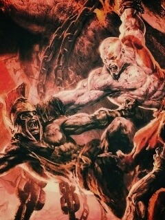 Бог войны обои