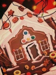 Пряничный домик обои