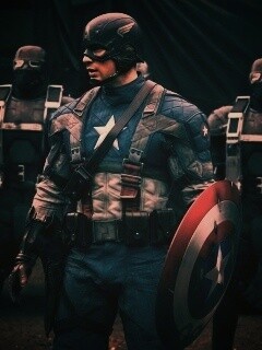 Капитан Америка обои