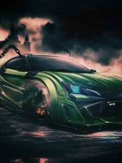 Дикое авто обои