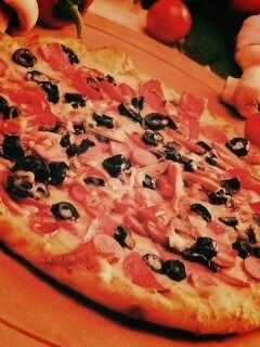 Сочная пицца обои