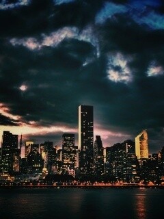 Красивый город обои