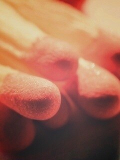 Спички в макро съемке обои