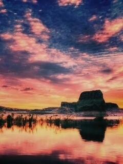 Горное озеро обои