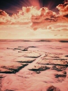 Море в HDR обои