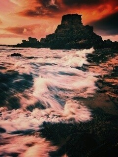 Побережье HDR обои