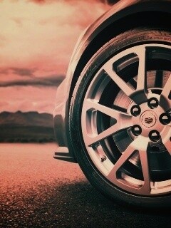 Колесо кадиллака обои