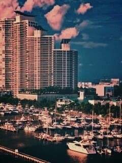 Курортный город обои