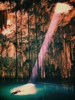 Пещера сталактитов обои