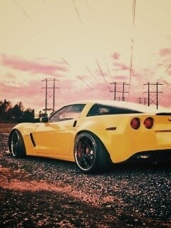 Chevrolet corvette обои