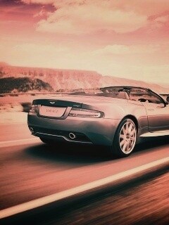 Астон кабриолет обои