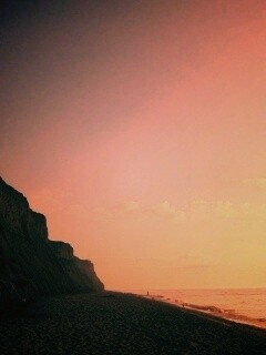 Уединенный пляж обои