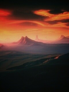 Инопланетный ландшафт обои