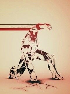 Векторный Железный Человек обои