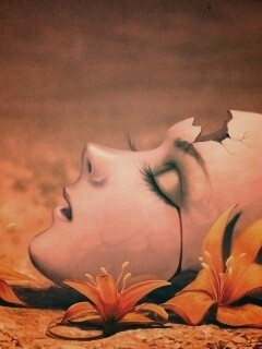 Разбитая маска обои