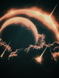 Астероидная атака обои